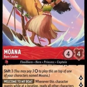 Lorcana 3INK Moana - Born Leader