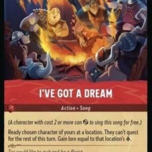 Lorcana 3INK I've Got a Dream