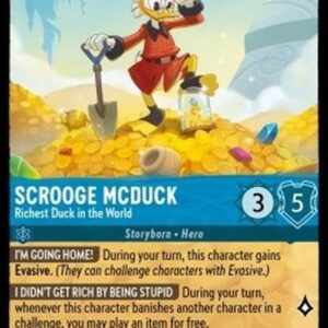 Lorcana 3INK Scrooge McDuck - Richest Duck in the World (V.1)
