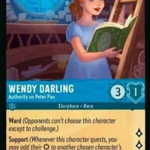 Lorcana 3INK Wendy Darling - Authority on Peter Pan