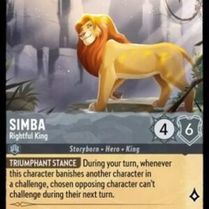 Lorcana 3INK Simba - Rightful King
