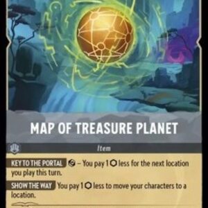 Lorcana 3INK Map of Treasure Planet