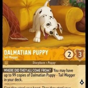 Lorcana 3INK Dalmatian Puppy - Tail Wagger (V.2)
