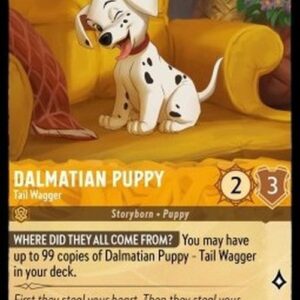 Lorcana 3INK Dalmatian Puppy - Tail Wagger (V.5)