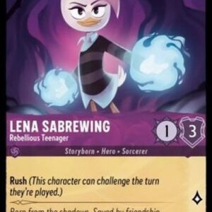 Lorcana 3INK Lena Sabrewing - Rebellious Teenager