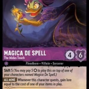 Lorcana 3INK Magica De Spell - The Midas Touch
