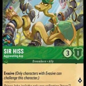 Lorcana 3INK Sir Hiss - Aggravating Asp