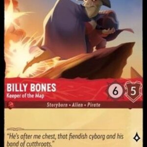 Lorcana 3INK Billy Bones - Keeper of the Map