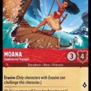 Lorcana 3INK Moana - Undeterred Voyager