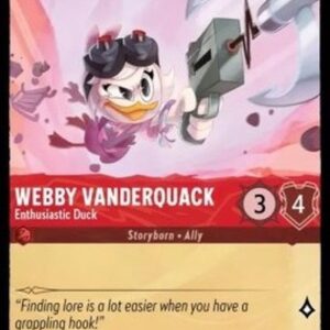 Lorcana 3INK Webby Vanderquack - Enthusiastic Duck