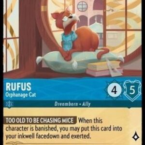 Lorcana 3INK Rufus - Orphanage Cat