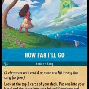 Lorcana How Far I'll Go