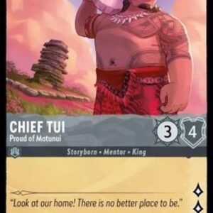 Lorcana 3INK Chief Tui - Proud of Motunui