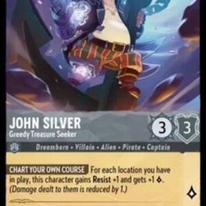 Lorcana John Silver - Greedy Treasure Seeker