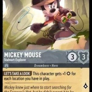 Lorcana 3INK Mickey Mouse - Stalwart Explorer