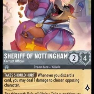 Lorcana 3INK Sheriff of Nottingham - Corrupt Official