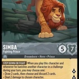 Lorcana 3INK Simba - Fighting Prince