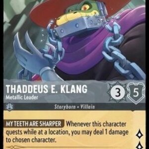 Lorcana 3INK Thaddeus E. Klang - Metallic Leader
