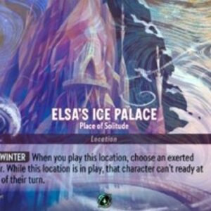 Lorcana 5SSK Elsa's Ice Palace - Place of Solitude
