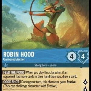Lorcana 1TFC Robin Hood - Unrivaled Archer