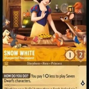 Lorcana 2ROF Snow White - Unexpected Houseguest