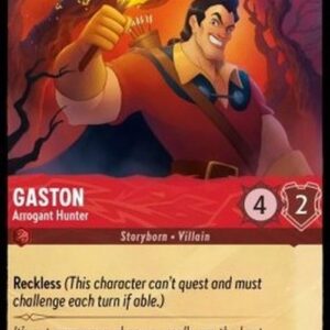Lorcana 1TFC Gaston - Arrogant Hunter