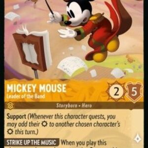 Lorcana 4URS Mickey Mouse - Leader of the Band
