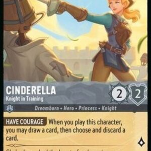 Lorcana 2ROF Cinderella - Knight in Training