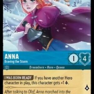 Lorcana 4URS Anna - Braving the Storm