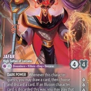 Lorcana 8JAF Jafar - High Sultan of Lorcana (V.2)