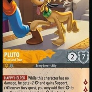 Lorcana 8JAF Pluto - Tried and True