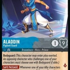 Lorcana 8JAF Aladdin - Vigilant Guard