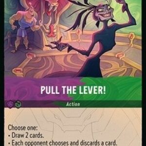 Lorcana 8JAF Pull the Lever!