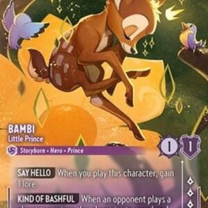 Lorcana 8JAF Bambi - Little Prince (V.2)