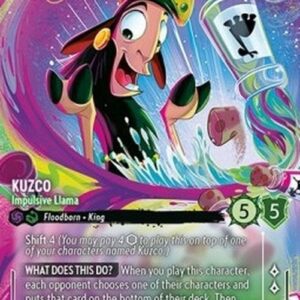 Lorcana 8JAF Kuzco - Impulsive Llama (V.2)