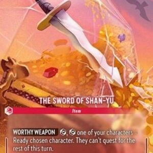 Lorcana 8JAF The Sword of Shan-Yu (V.2)