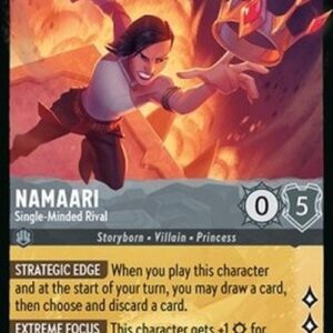 Lorcana 8JAF Namaari - Single-Minded Rival