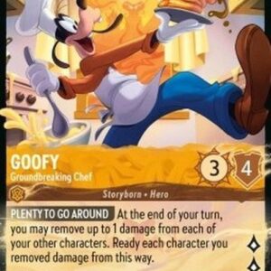 Lorcana 8JAF Goofy - Groundbreaking Chef (V.2)