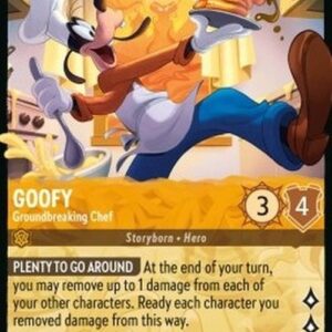 Lorcana 8JAF Goofy - Groundbreaking Chef (V.1)