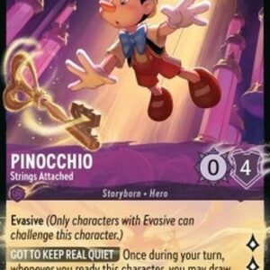 Lorcana 8JAF Pinocchio - Strings Attached (V.2)