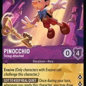 Lorcana 8JAF Pinocchio - Strings Attached (V.1)