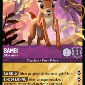 Lorcana 8JAF Bambi - Little Prince (V.1)