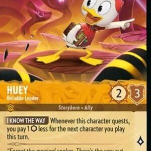 Lorcana 8JAF Huey - Reliable Leader (V.2)