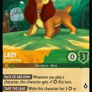 Lorcana 8JAF Lady - Decisive Dog (V.1)