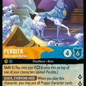 Lorcana 8JAF Perdita - Determined Mother (V.1)