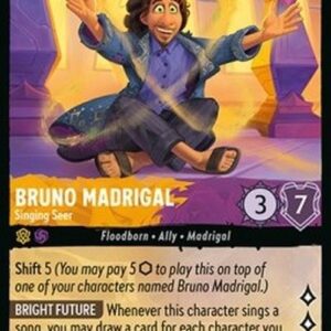 Lorcana 8JAF Bruno Madrigal - Singing Seer