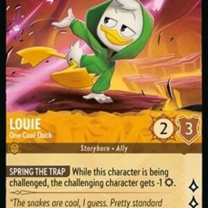 Lorcana 8JAF Louie - One Cool Duck (V.1)