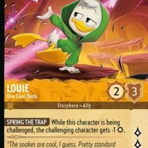 Lorcana 8JAF Louie - One Cool Duck (V.2)