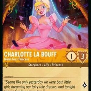 Lorcana 8JAF Charlotte La Bouff - Mardi Gras Princess