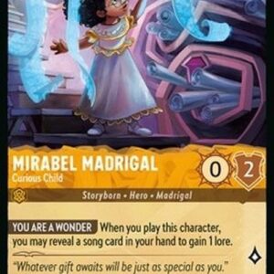 Lorcana 8JAF Mirabel Madrigal - Curious Child